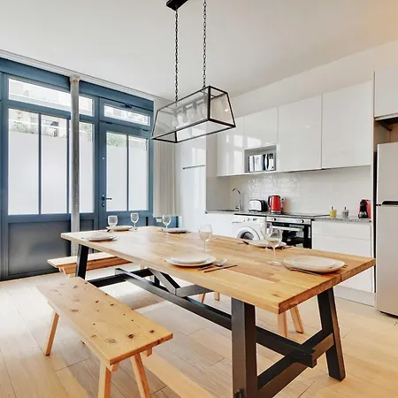 Апартаменты Wonderful - 2br-8p - Marche D'aligre Париж